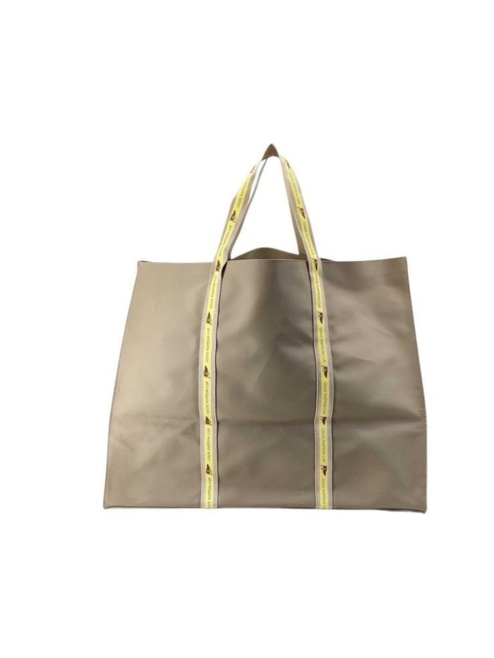 Louis Vuitton Tote Bag Cup Beige Nylon